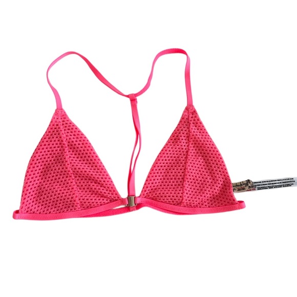 Free People Other - Free People Intimately Roll With It Neon Pink Net Front closer dainty XS